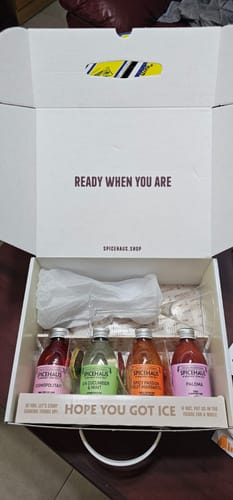 Customer photo review of מארז 4 קוקטיילים