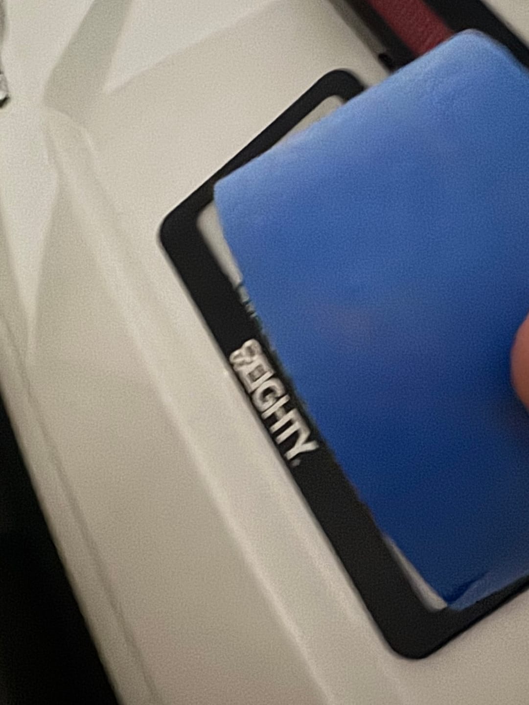Customer photo review of 80Eighty® License Plate Frames (2 Pack)
