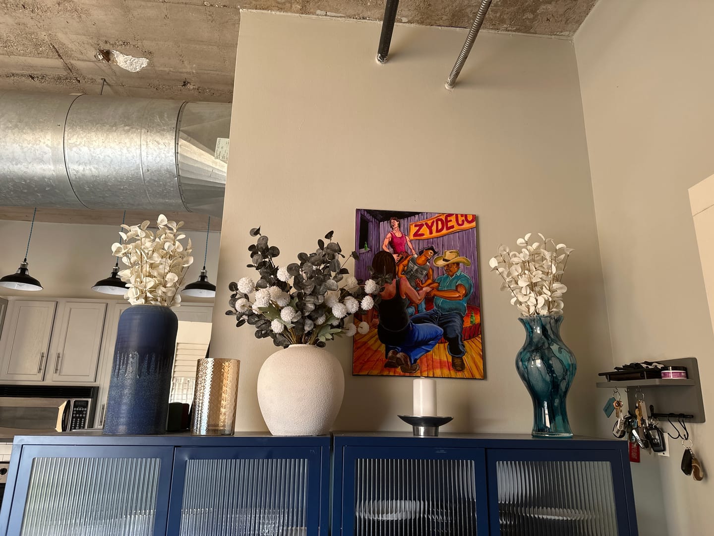 Customer photo review of Zoe Ceramic Vase - Beige