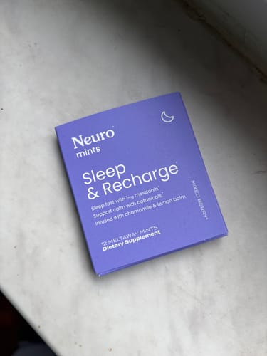 Customer photo review of Sleep & Recharge Mints