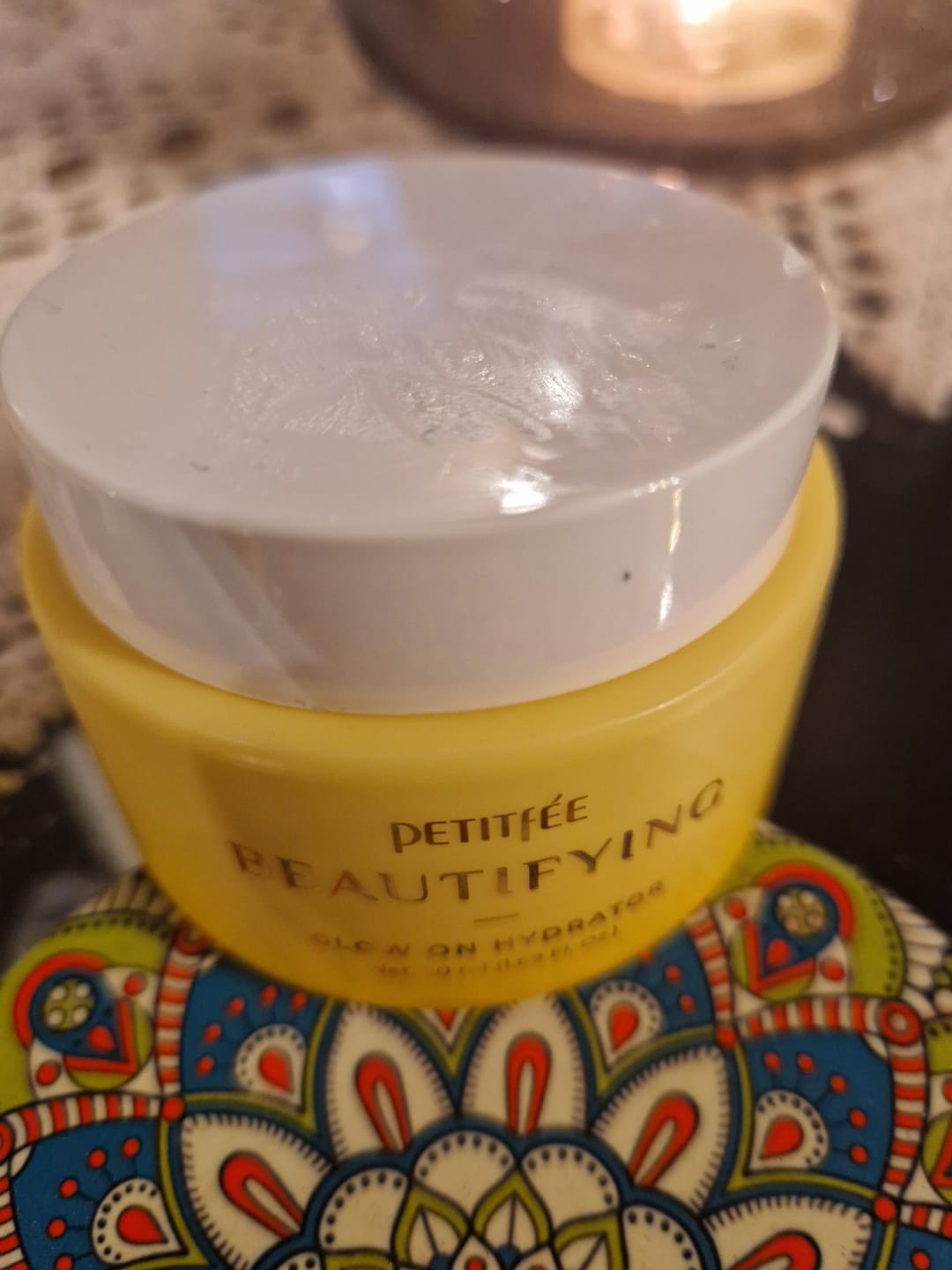 Customer photo review of Petitfee Beautifying glow 2 i 1 Fuktighetskrem (50ml).