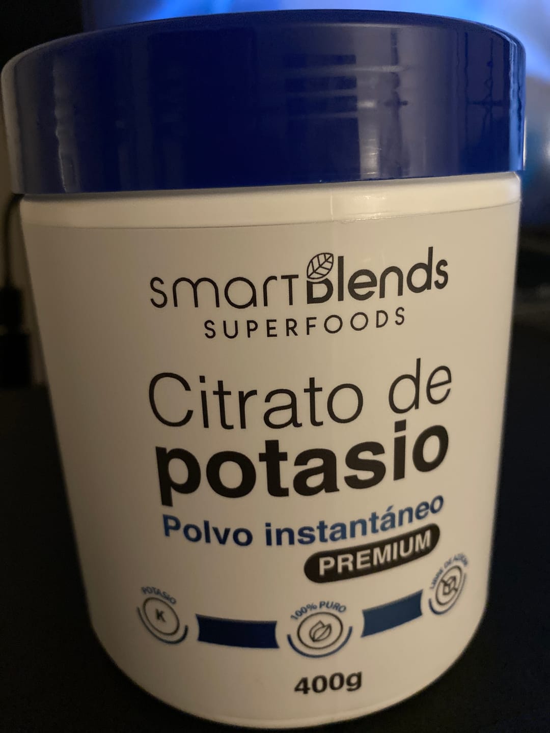 Customer photo review of Citrato de Potasio 400g