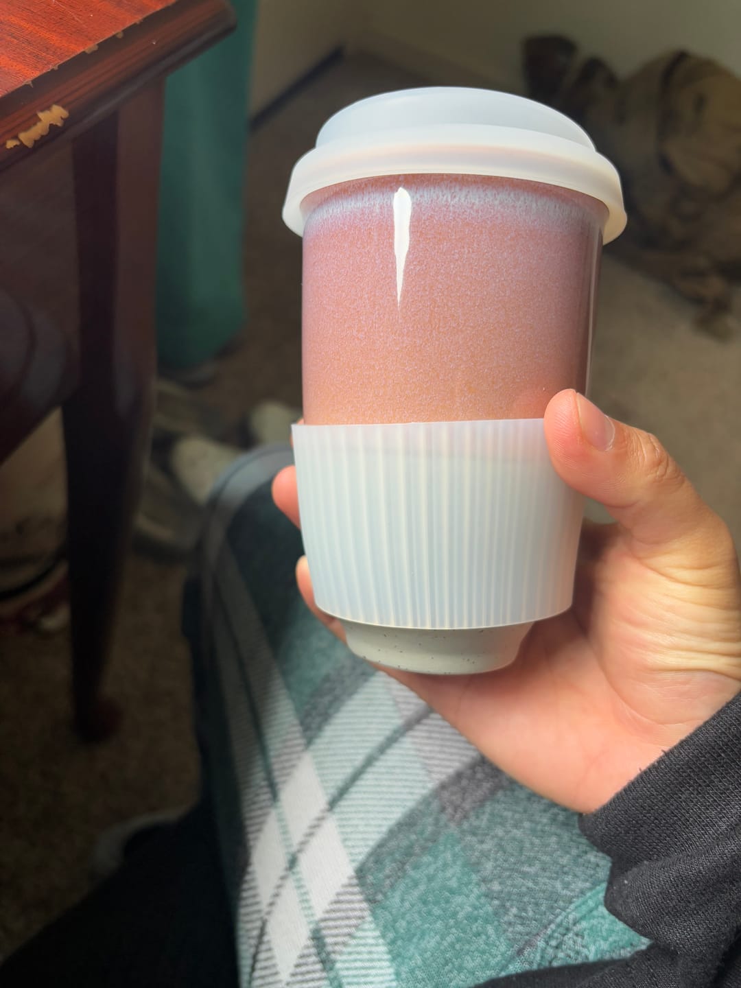 Customer photo review of Horizon Cup 12oz (Includes Lid & Band)