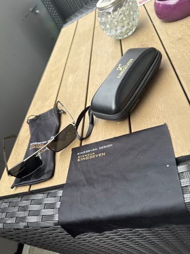 Customer photo review of KINGSEVEN™ - 2024 7661 Vintage Designer Sonnenbrille Polarisierte Gläser