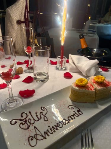 Customer photo review of Cena Romántica