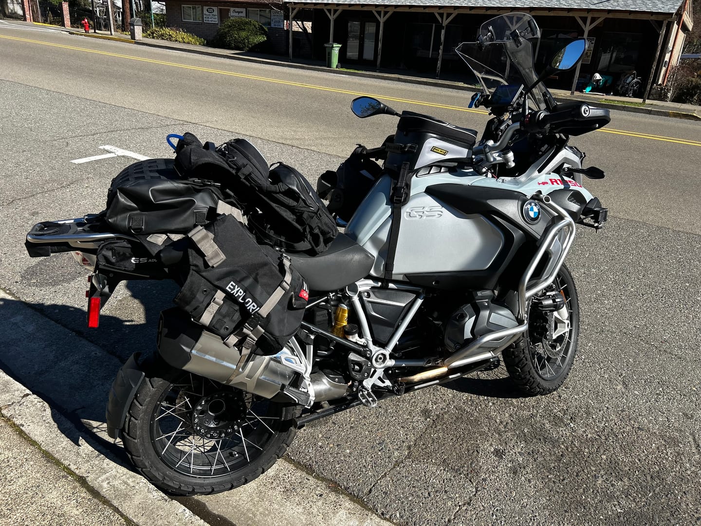 Customer photo review of 80L - Odyssey BMW ADV Touring Luggage System