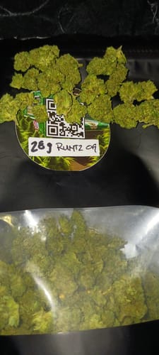 Customer photo review of Tropicana Cherry THCA Flower