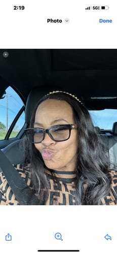 Customer photo review of Raw Indian Curly Hair