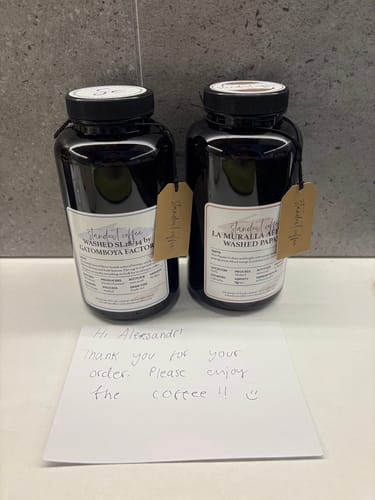 Customer photo review of Kenya Gatomboya AA Washed SL28/34