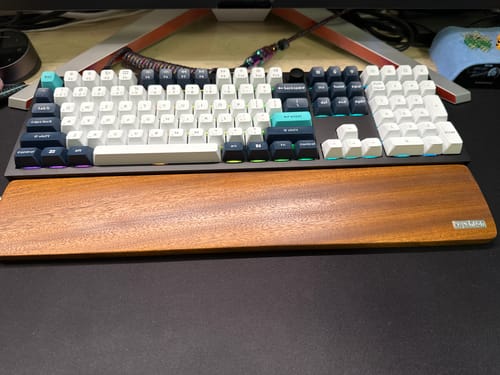 Customer photo review of Keychron 木質手托