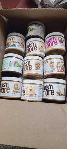 Customer photo review of Chocolate Maple Pretzel High Protein Peanut Butter Spread