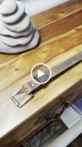 Customer video review of Wyoming Bison Belt Lined - 1.25"