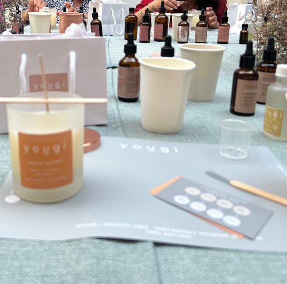 Customer photo review of Aromatherapy Candle Making Workshop, SHOREDITCH LONDON - £42