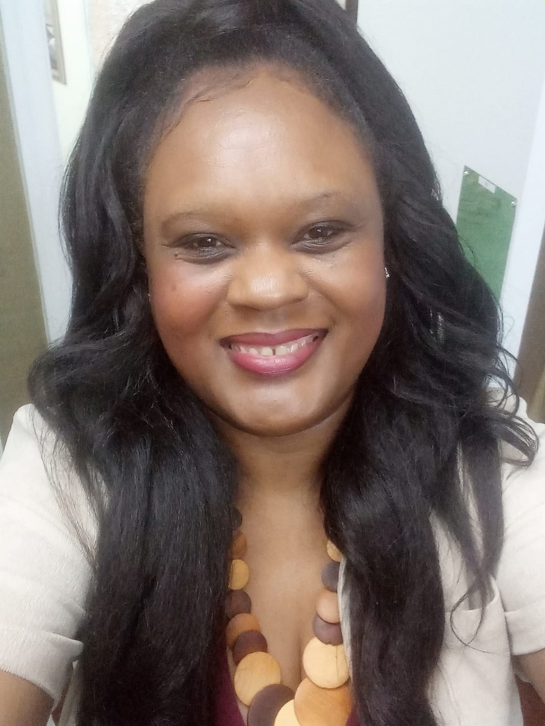 Customer photo review of Sensationnel Instant Up & Down Pony Wrap Synthetic Half Wig UD 11