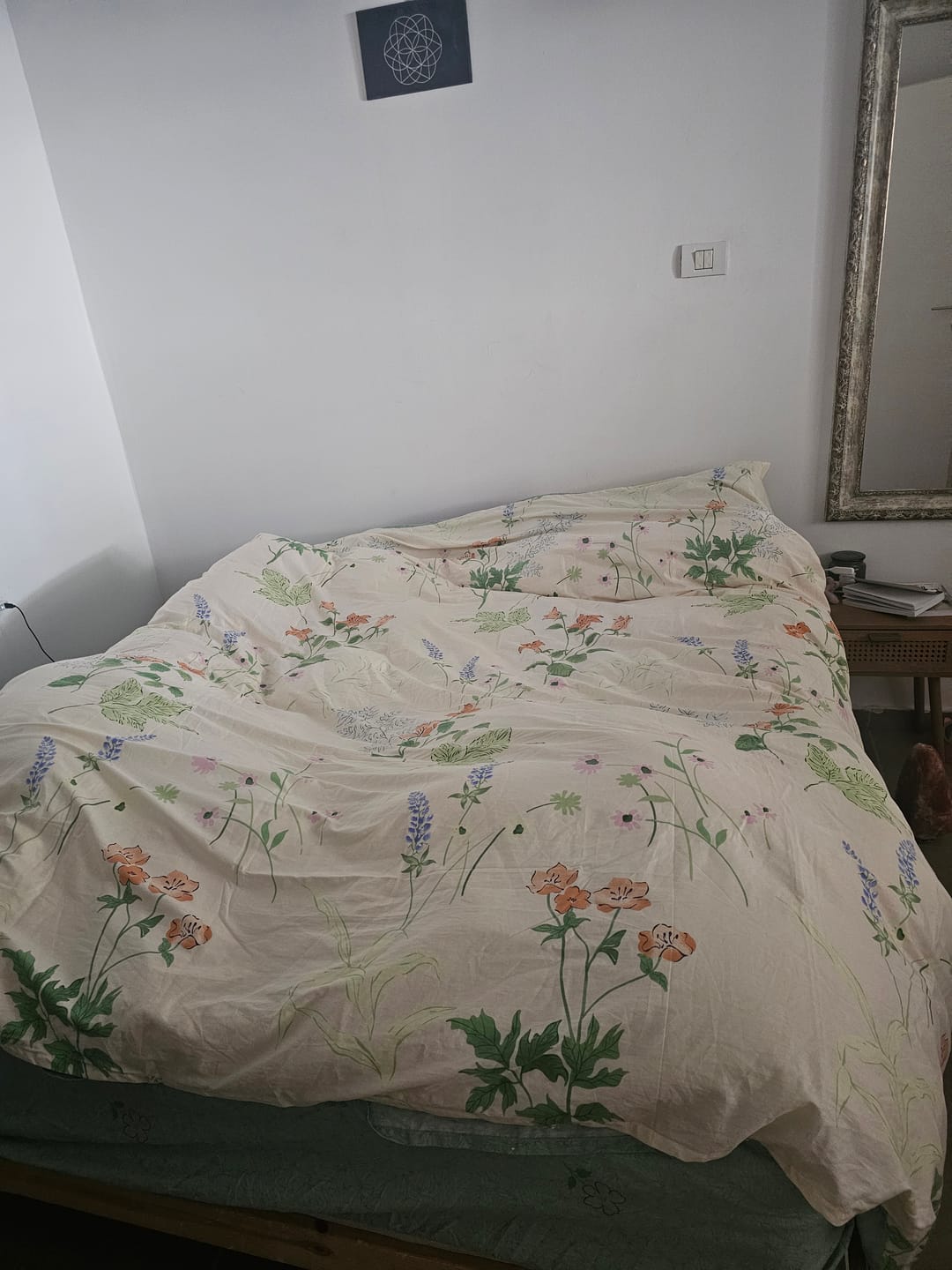 Customer photo review of סט מצעי במבוק - White