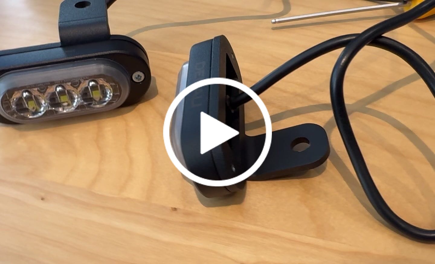 Customer video review of Fender Mount - For T3 Signal Pods