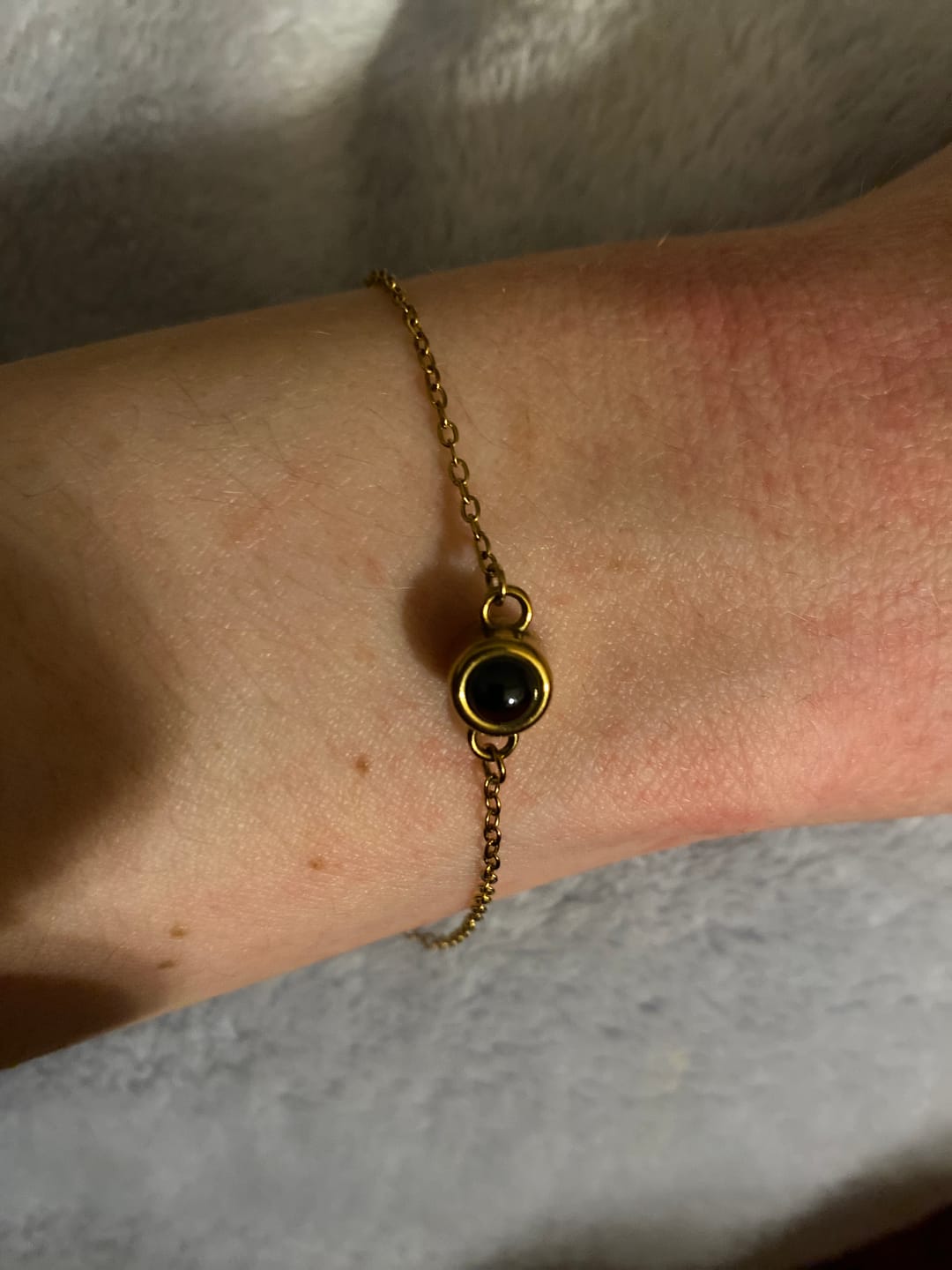 Customer photo review of Photo Projection Bracelet