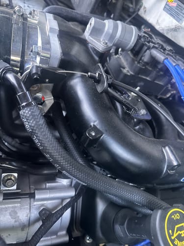Customer photo review of Motion Raceworks 48" Throttle Cable w/ GM/Ford Pedal Attachment 18-141