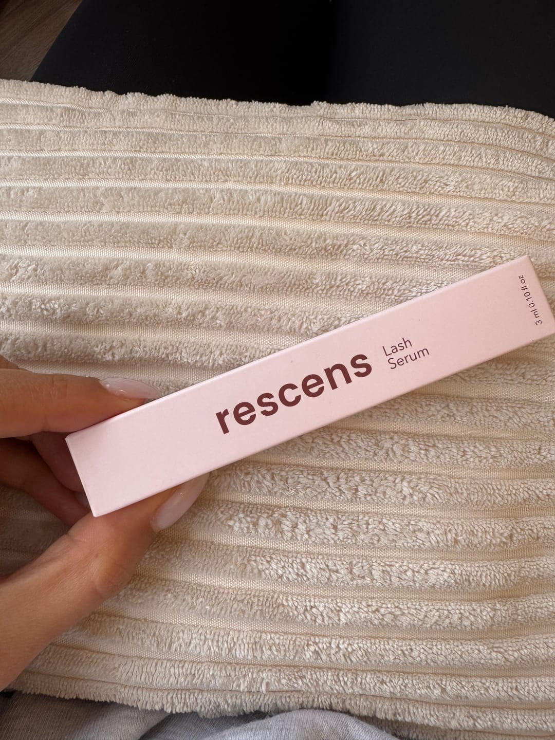 Customer photo review of Wimpernserum
