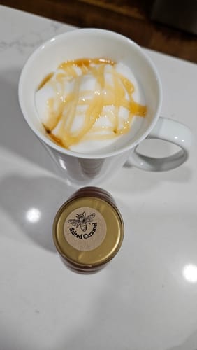 Customer photo review of Salted Caramel Honey