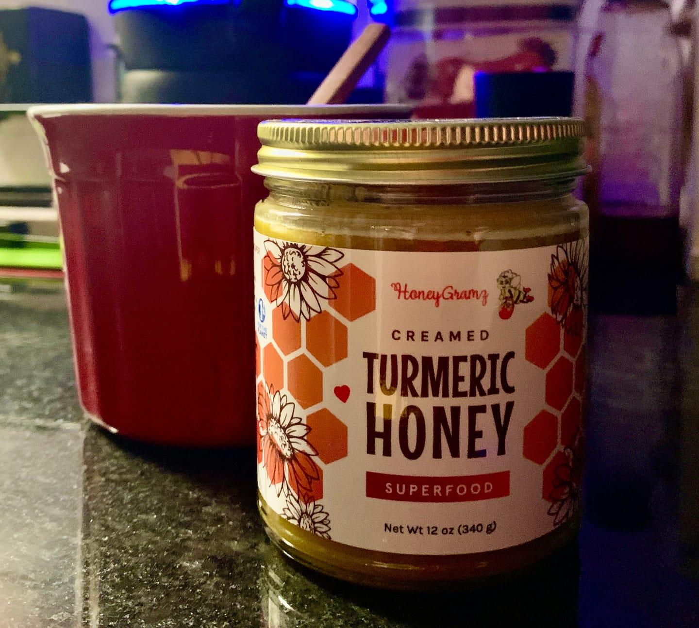 Customer photo review of Organic Turmeric Honey