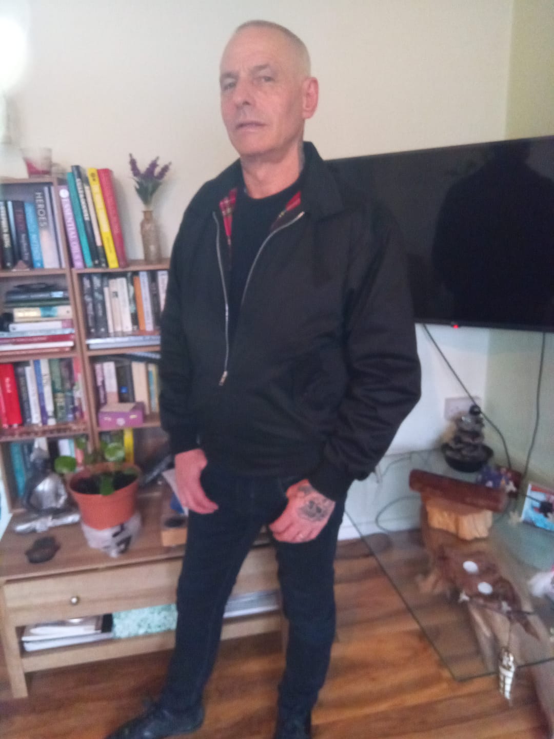 Customer photo review of Harrington Jacket - Black
