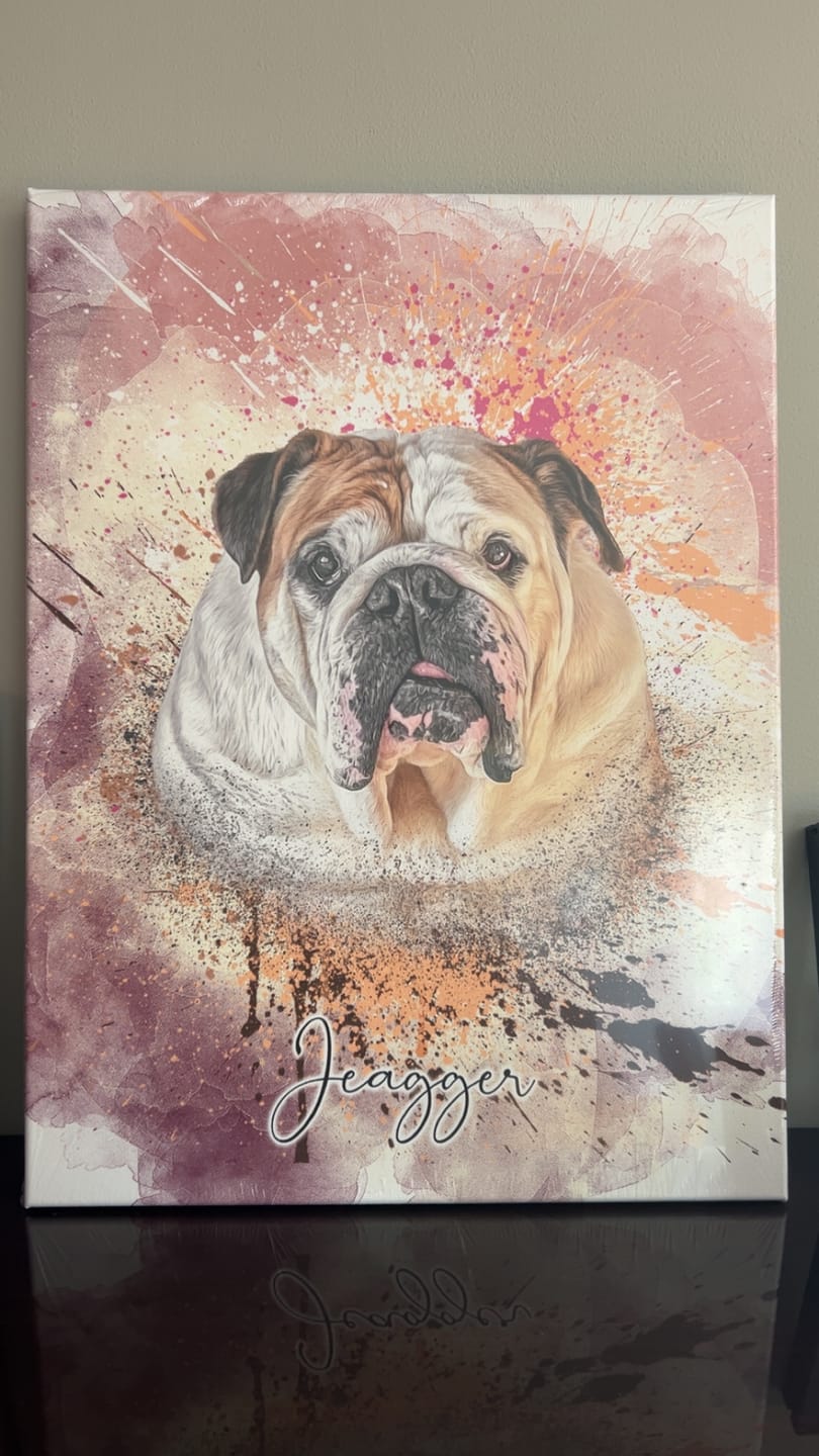 Customer photo review of Portrait Aqua Art