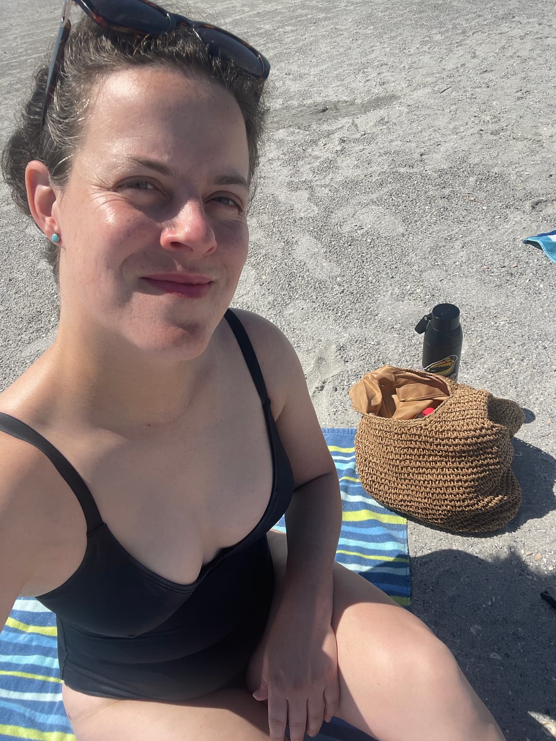Customer photo review of Boho Summer Beach Bag