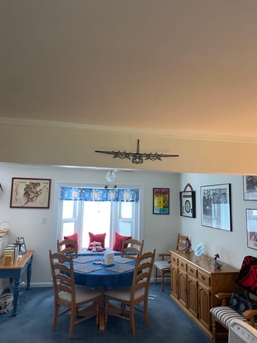 Customer photo review of C-130H Hercules Front Metal Aircraft Wall Art - NCP0040