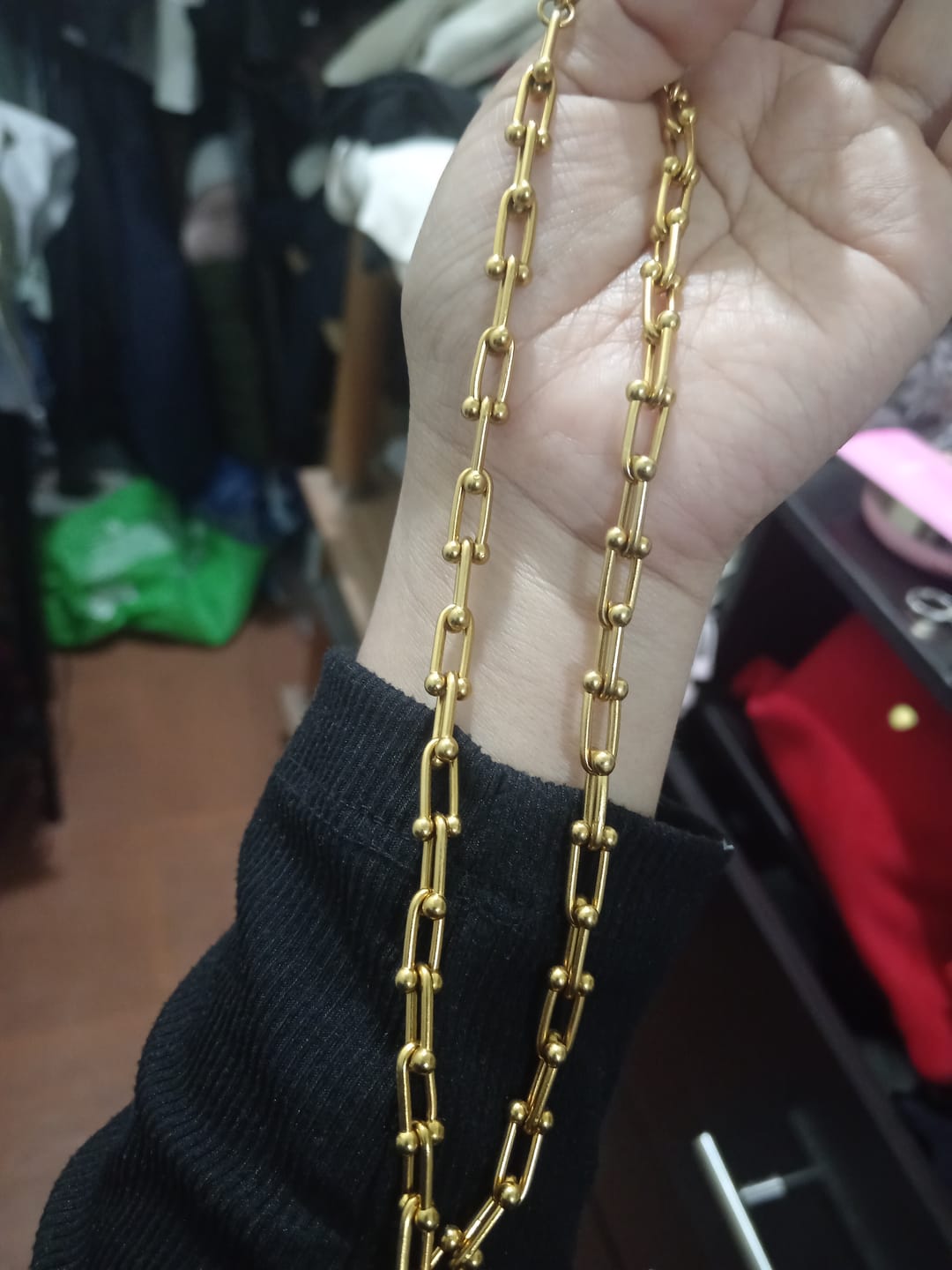 Customer photo review of Collar Tifany