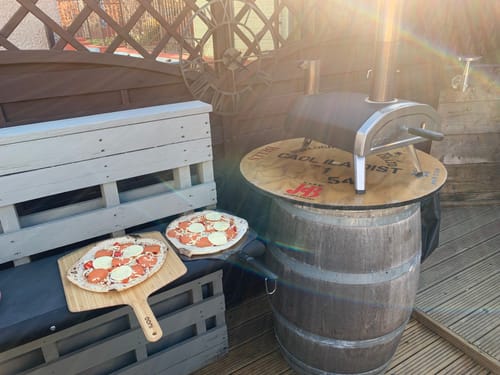 Customer photo review of Sourdough Pizza Bases