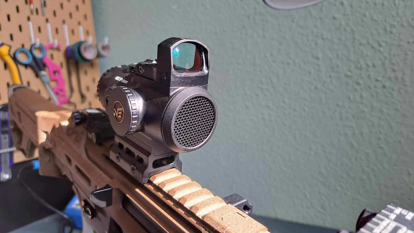 Customer photo review of Vector Optics SCRD-M43 Frenzy-S 1x17x24 MOS Multi Reticle