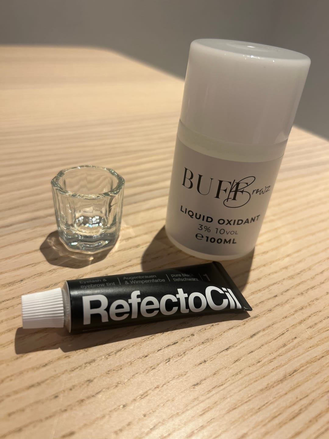 Customer photo review of Tint Liquid Oxidant - 100ml