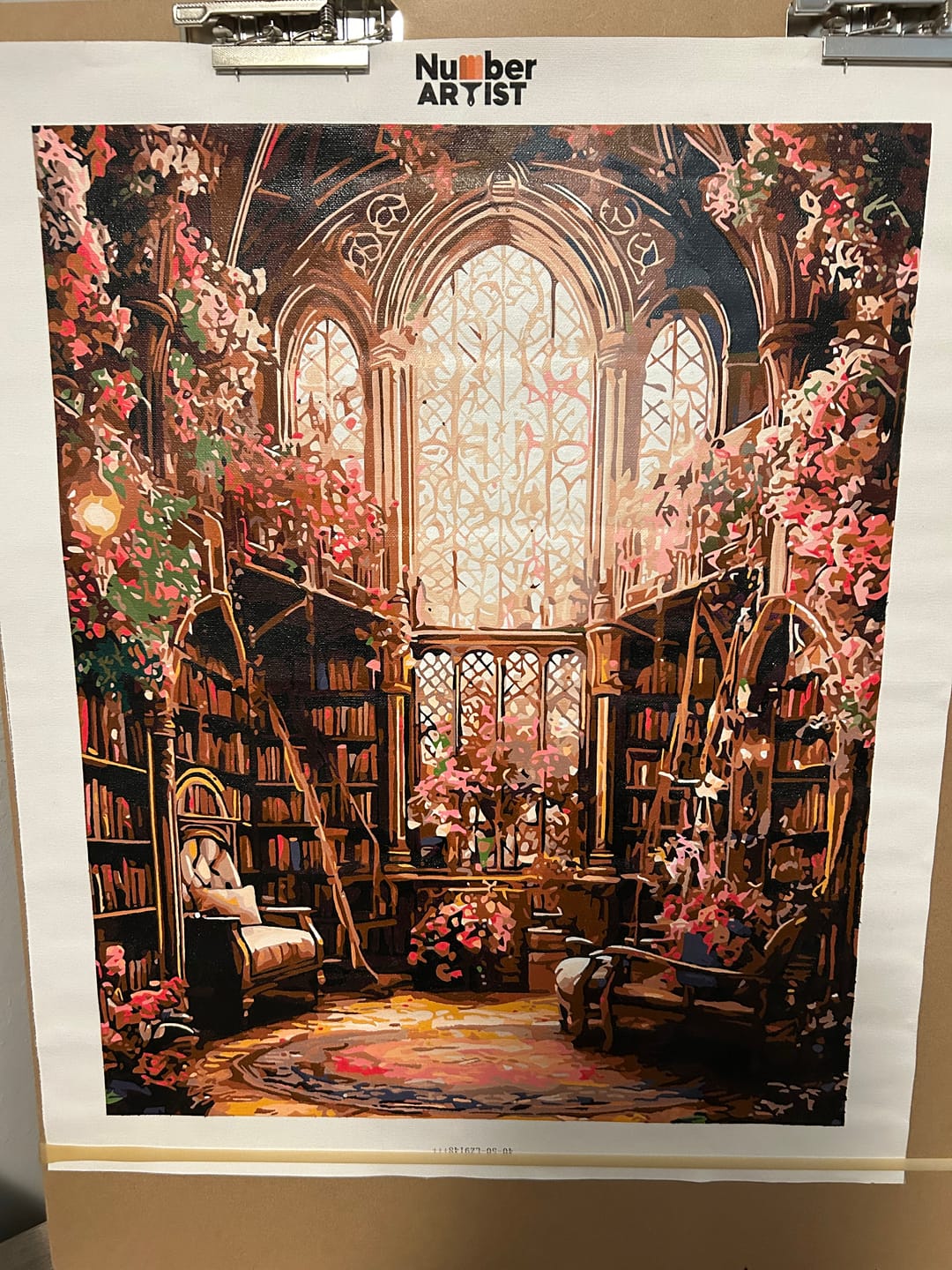 Customer photo review of Enchanted Floral Library