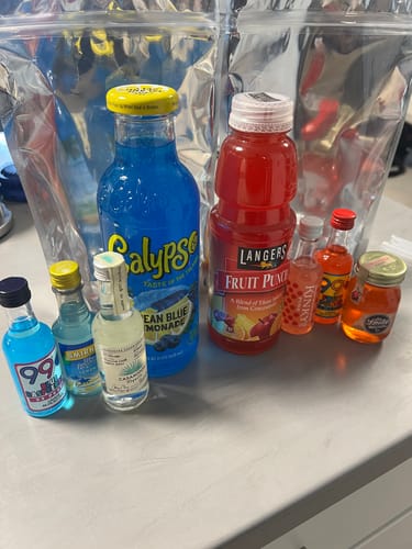 Customer photo review of 3 Brothers Liquor "Casa Blue" Pregame Cocktail Bag (Contains Alcohol)
