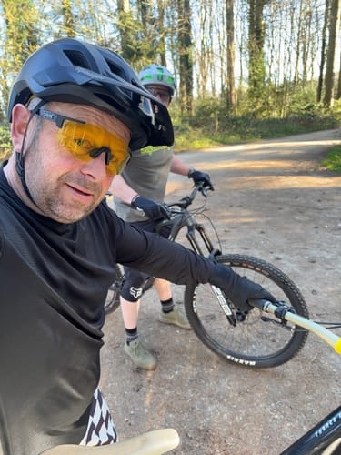 Customer photo review of Deathray™ | Riding Glasses
