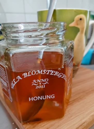 Customer photo review of 2kg flytande honung för 499kr med fri frakt!