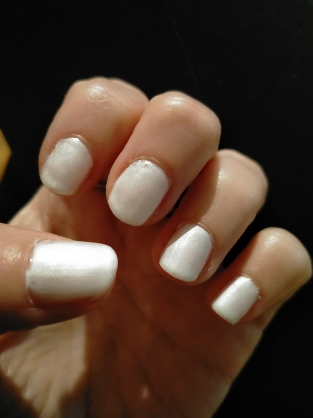 Customer photo review of Smalto Semipermanente LCI -  Perle Blanche Bianco Perlato