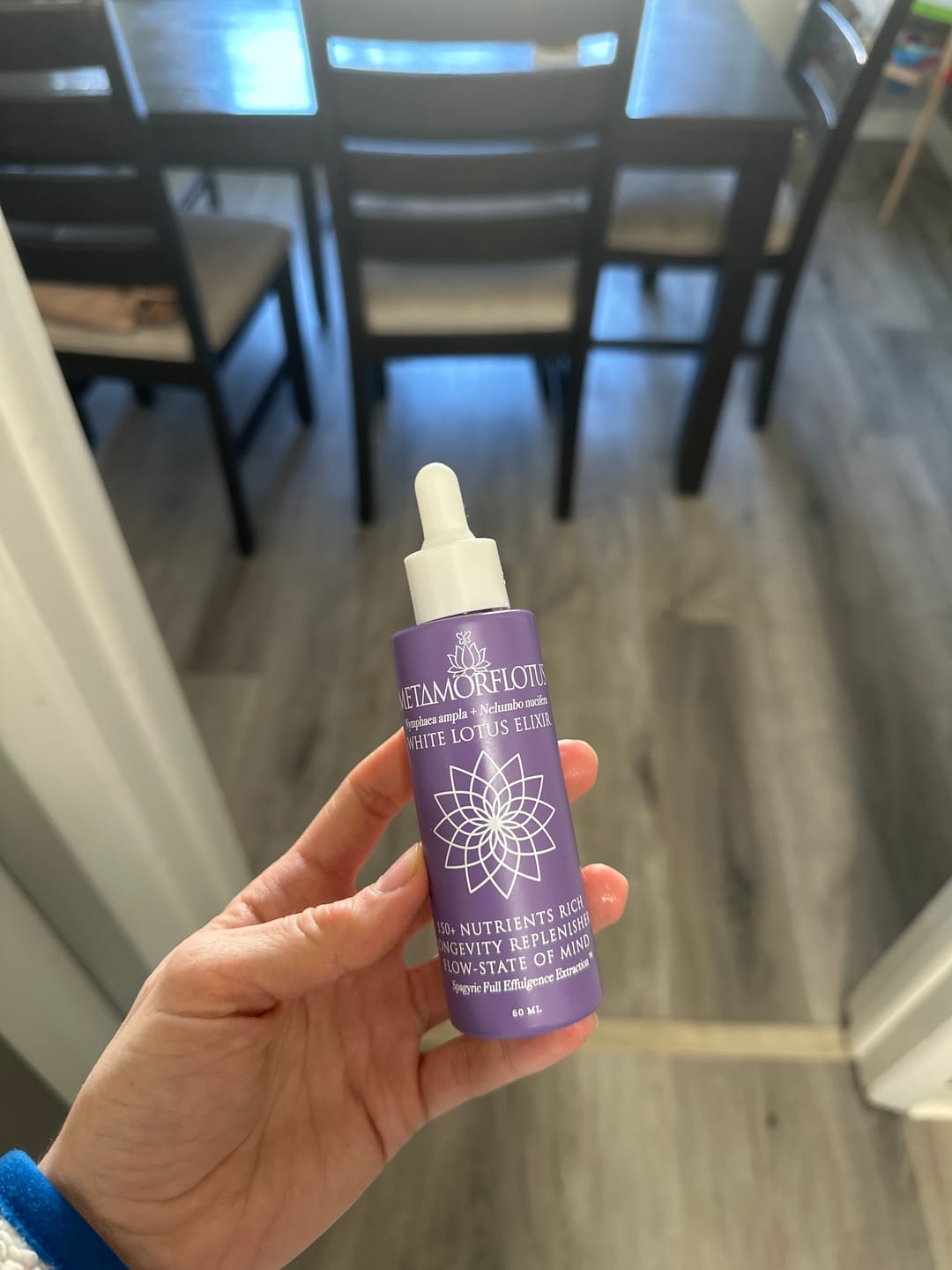 Customer photo review of White Lotus Spagyric Elixir