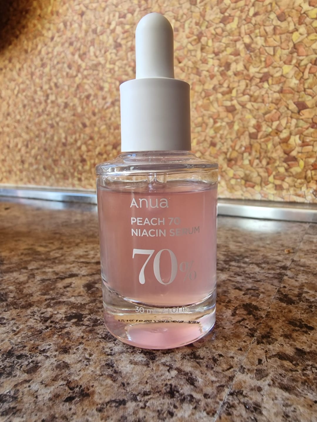 Customer photo review of Serums ar persiku gludai un mirdzošai ādai Anua Peach 70 Niacin Serum