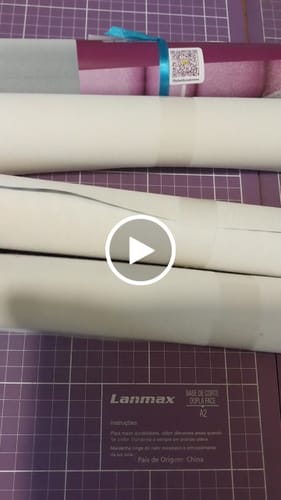 Customer video review of SINTETICO DUNA 0.8MM FUNDO DE MALHA COR BRANCO