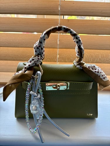 Customer photo review of The Kate Bag