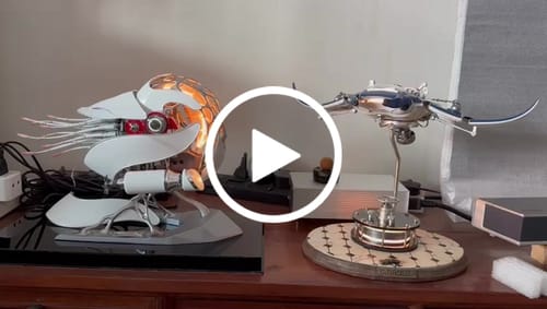 Edward T. review of rokrgeek Innovative Steampunk Style Manta Ray Mechanical 3D Metal Model image 1 out of 1