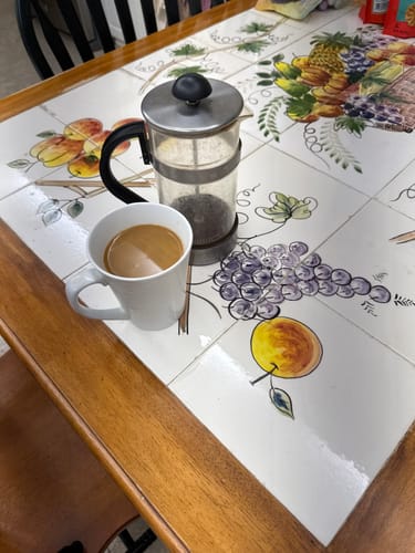 Customer photo review of Café Hacienda Doka Peaberry AA