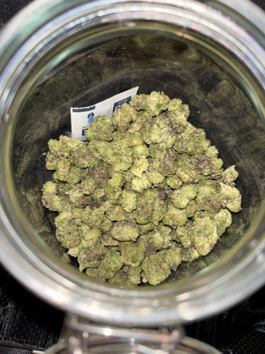 Customer photo review of Skywalker OG THCA Flower
