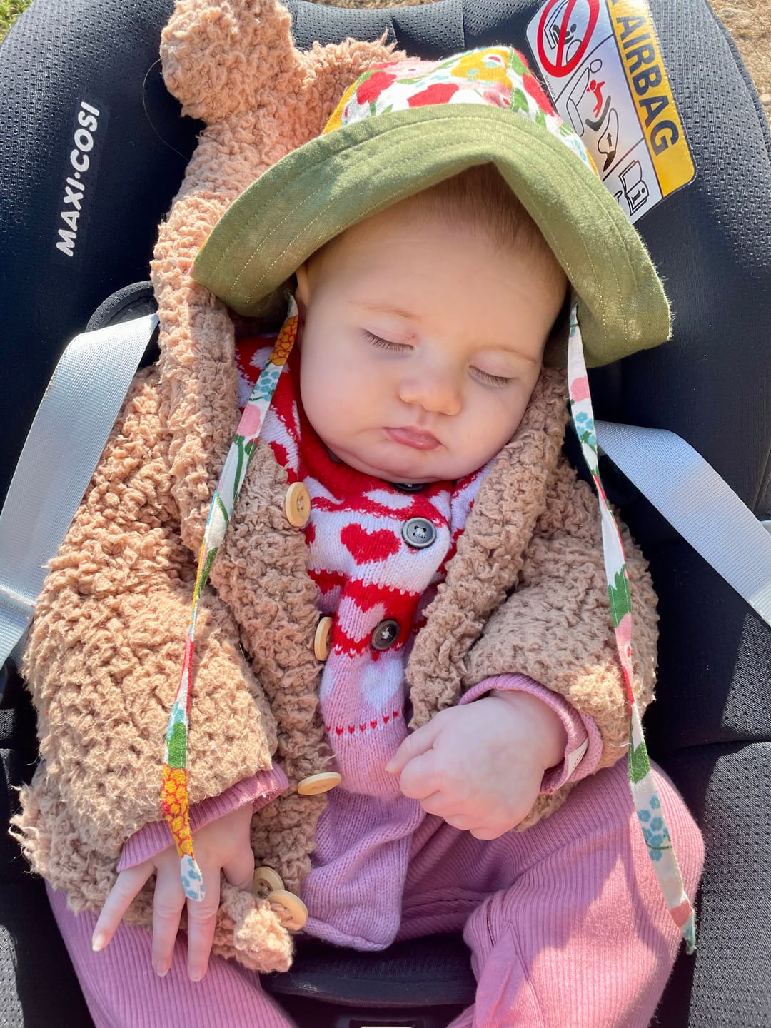 Customer photo review of Flora And Fauna Reversible Sunhat