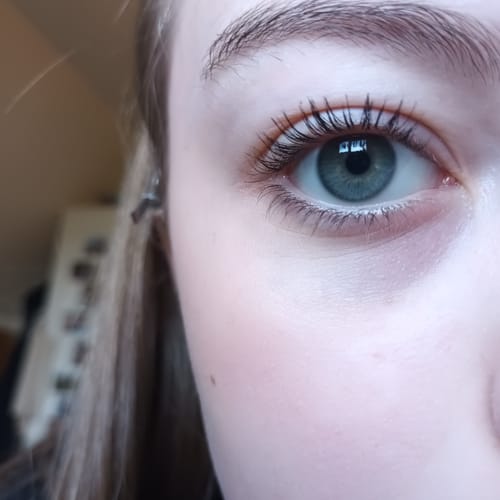 Customer photo review of Lash Growth Serum