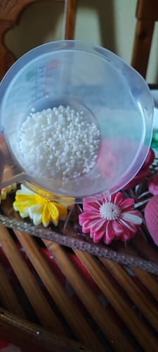 Customer photo review of Cera de Soja para velas en Molde, Pilar y Wax-melts (APF)