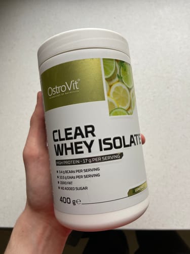 Customer photo review of Clear Whey Isolate