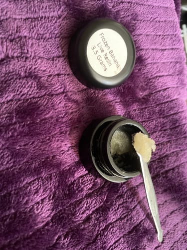 Customer photo review of Frozen Banana Live Resin